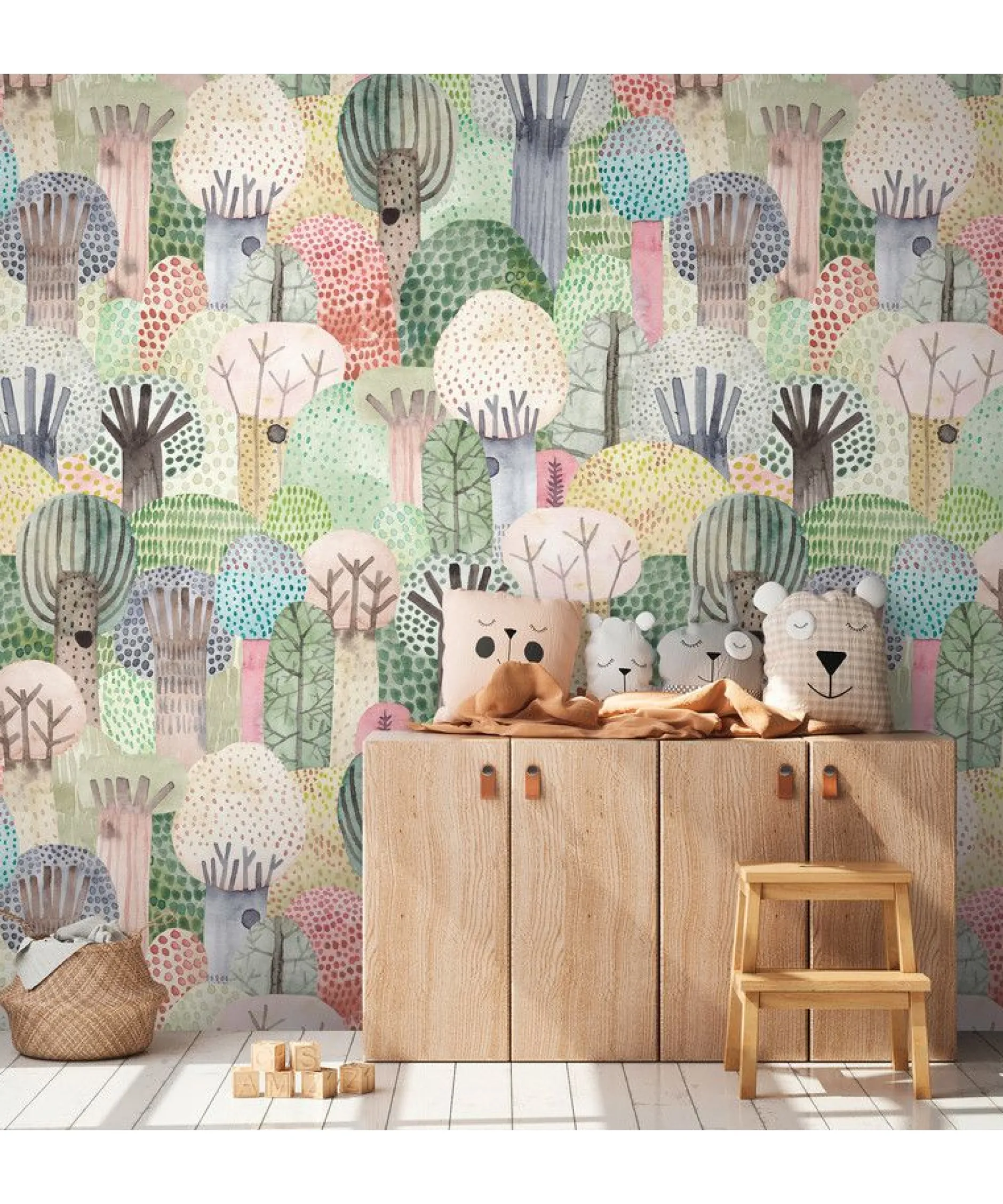 Tapete 'Modern Botanica' 159x280cm