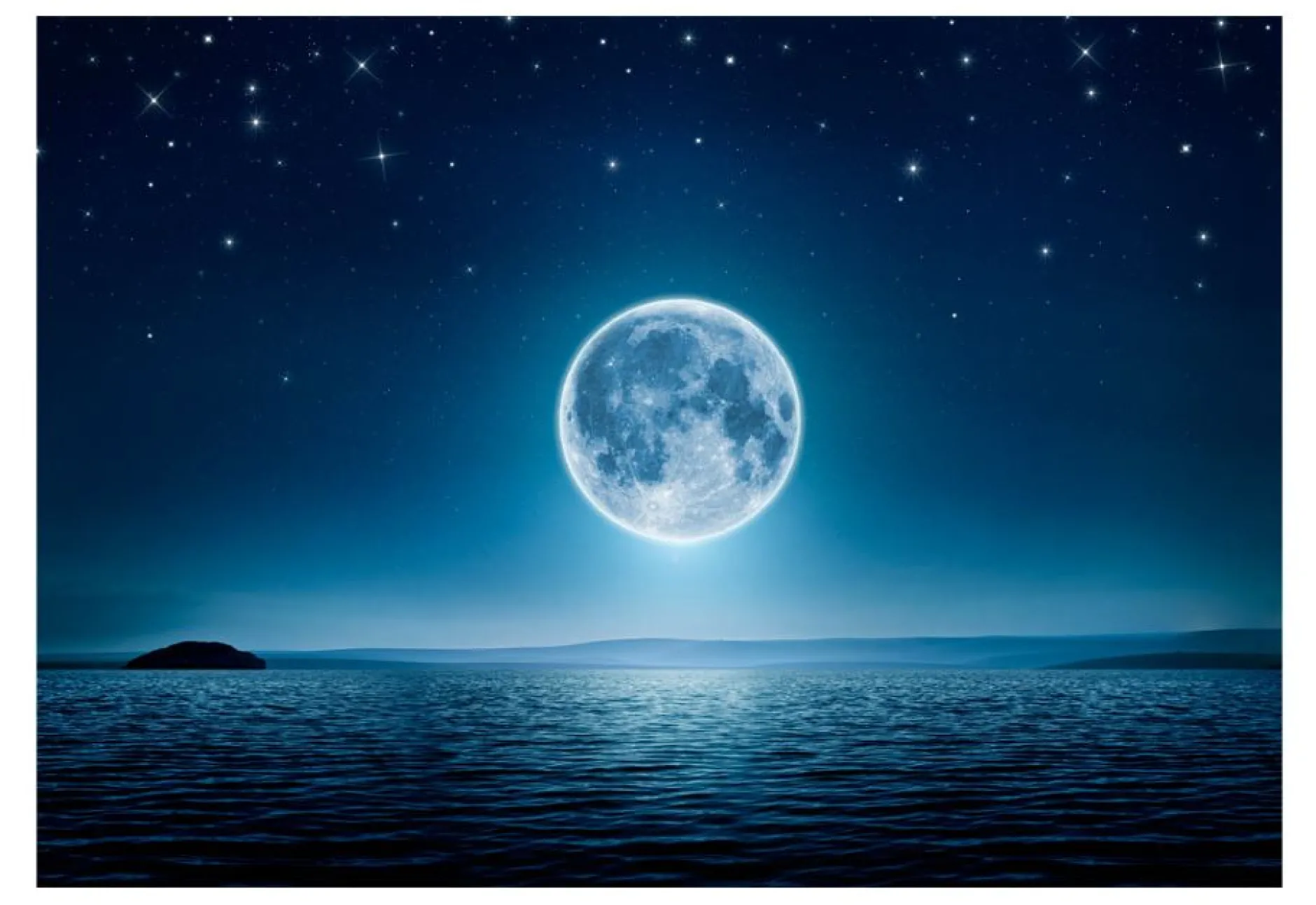 Tapete 'Moonlit night'