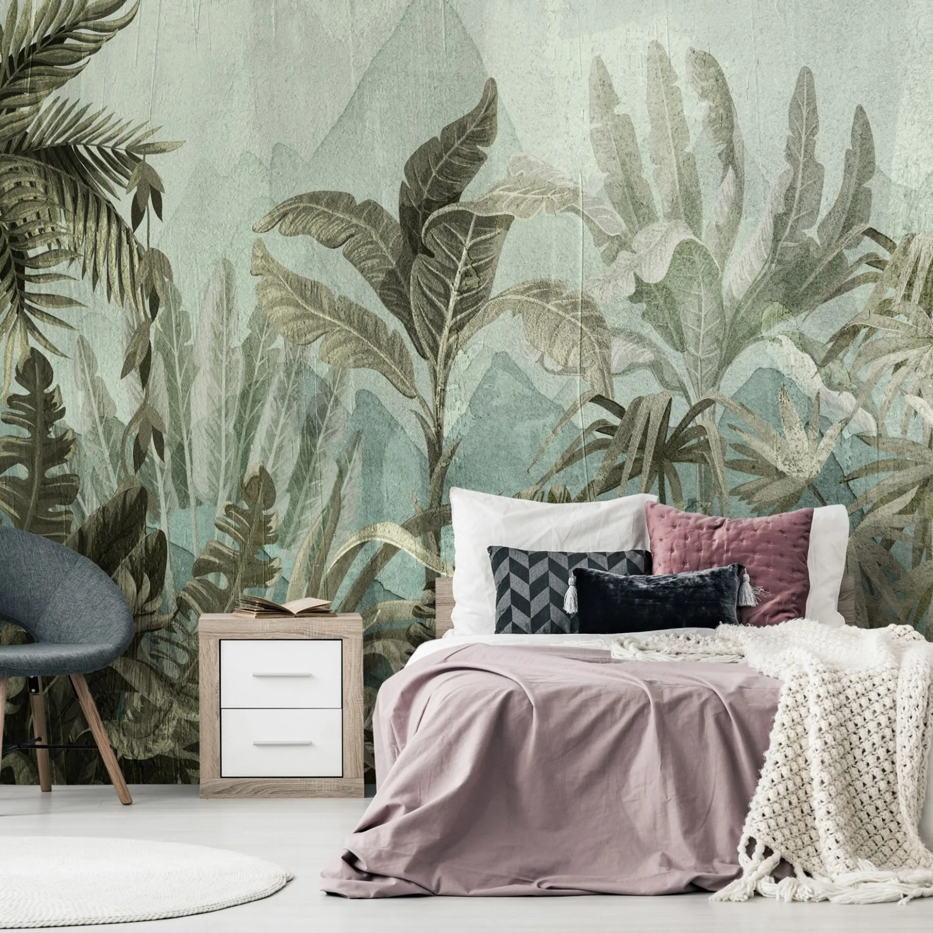 Tapete 'Mountain Jungle'
