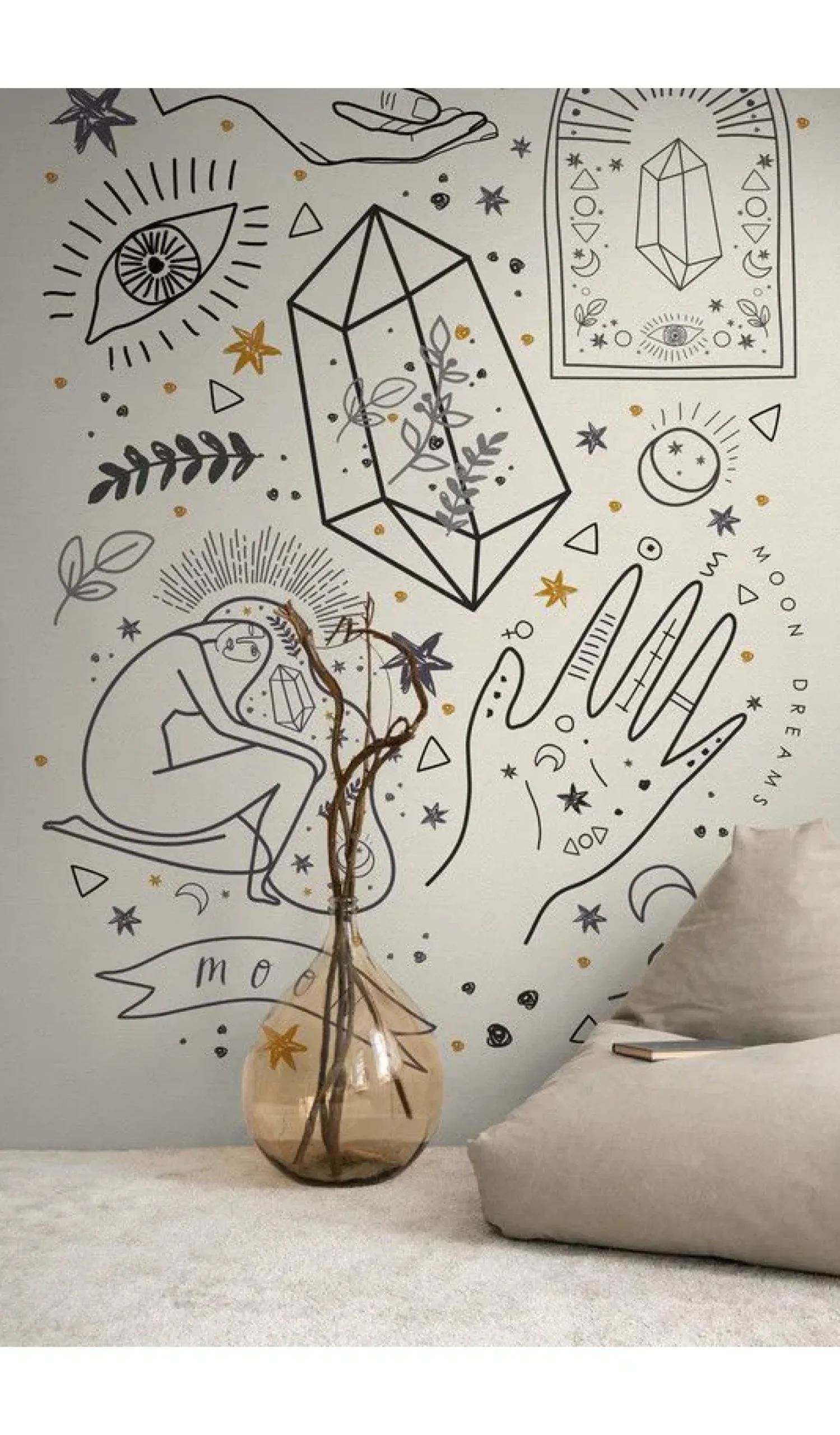 Tapete 'Mystic Dreams' 159x280cm