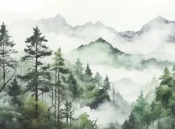 Tapete 'Mystic Fogscape' 371x280cm