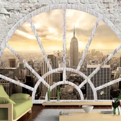 Tapete 'New York - die Stadt am Morgen'