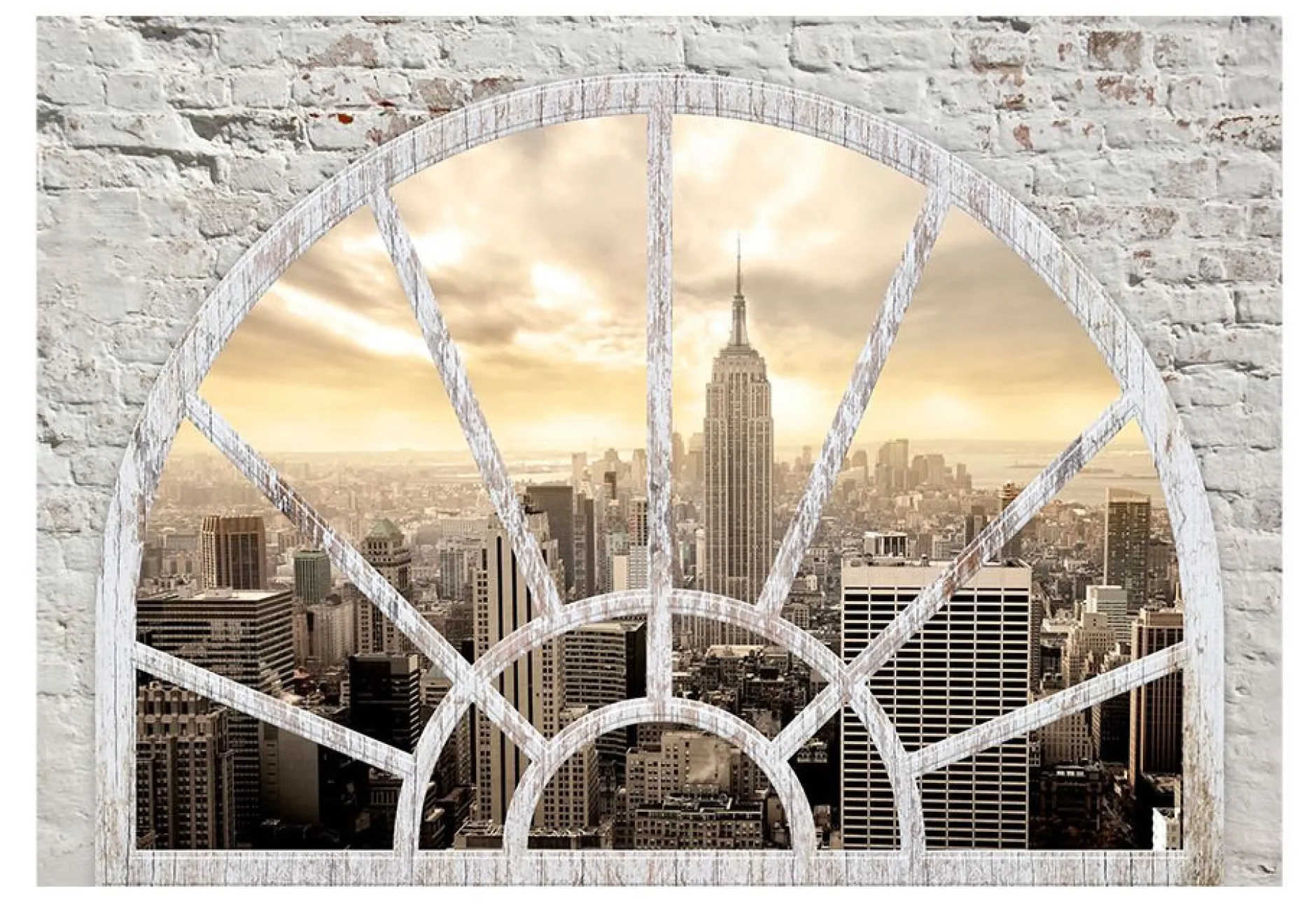 Tapete 'New York - die Stadt am Morgen'