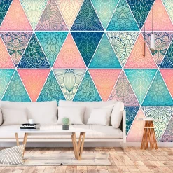 Tapete 'Oriental Triangles'