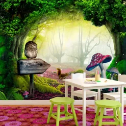 Tapete 'Owlish corner'