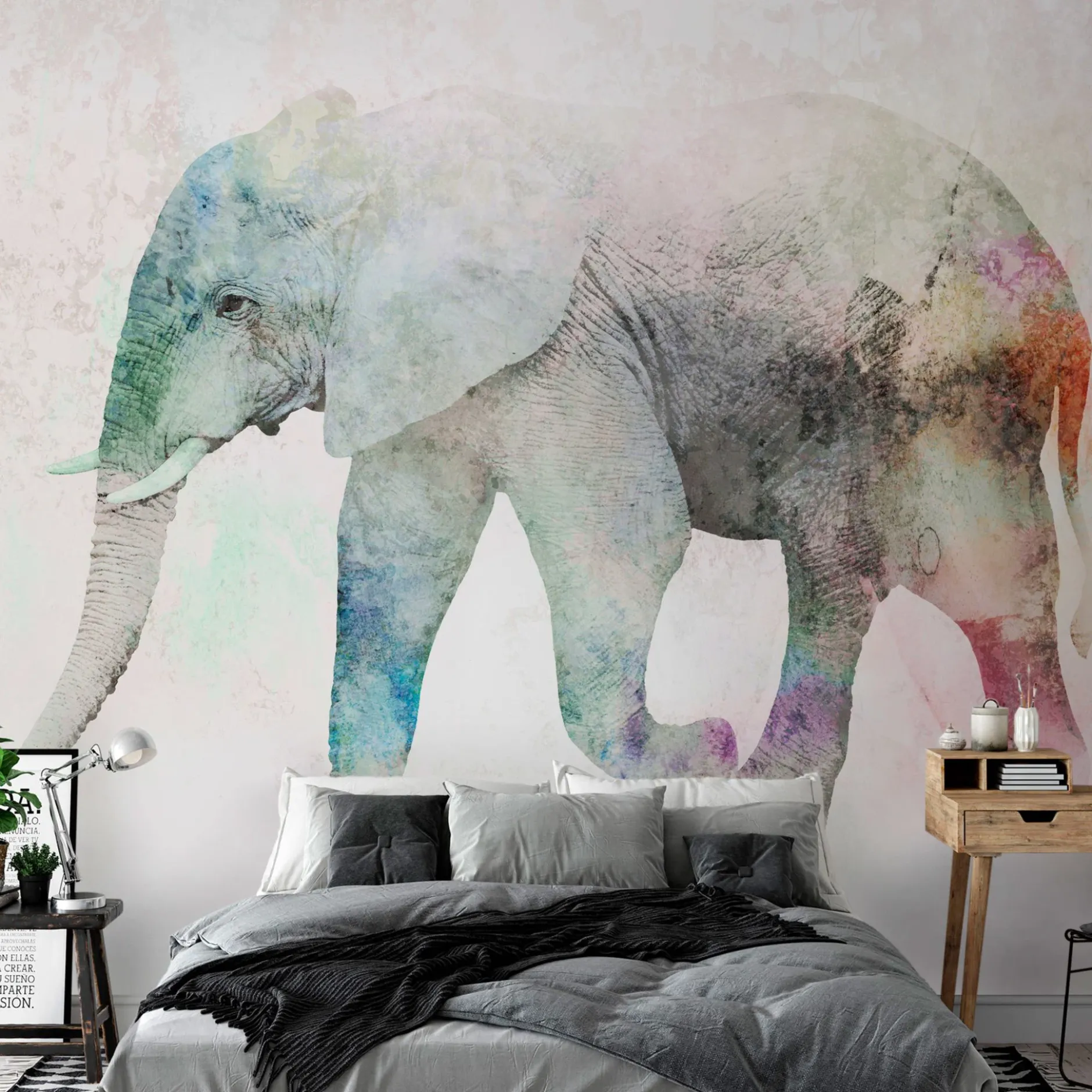 Tapete 'Painted Elephant'
