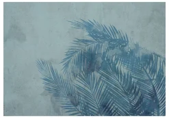 Tapete 'Palm Trees in Blue'