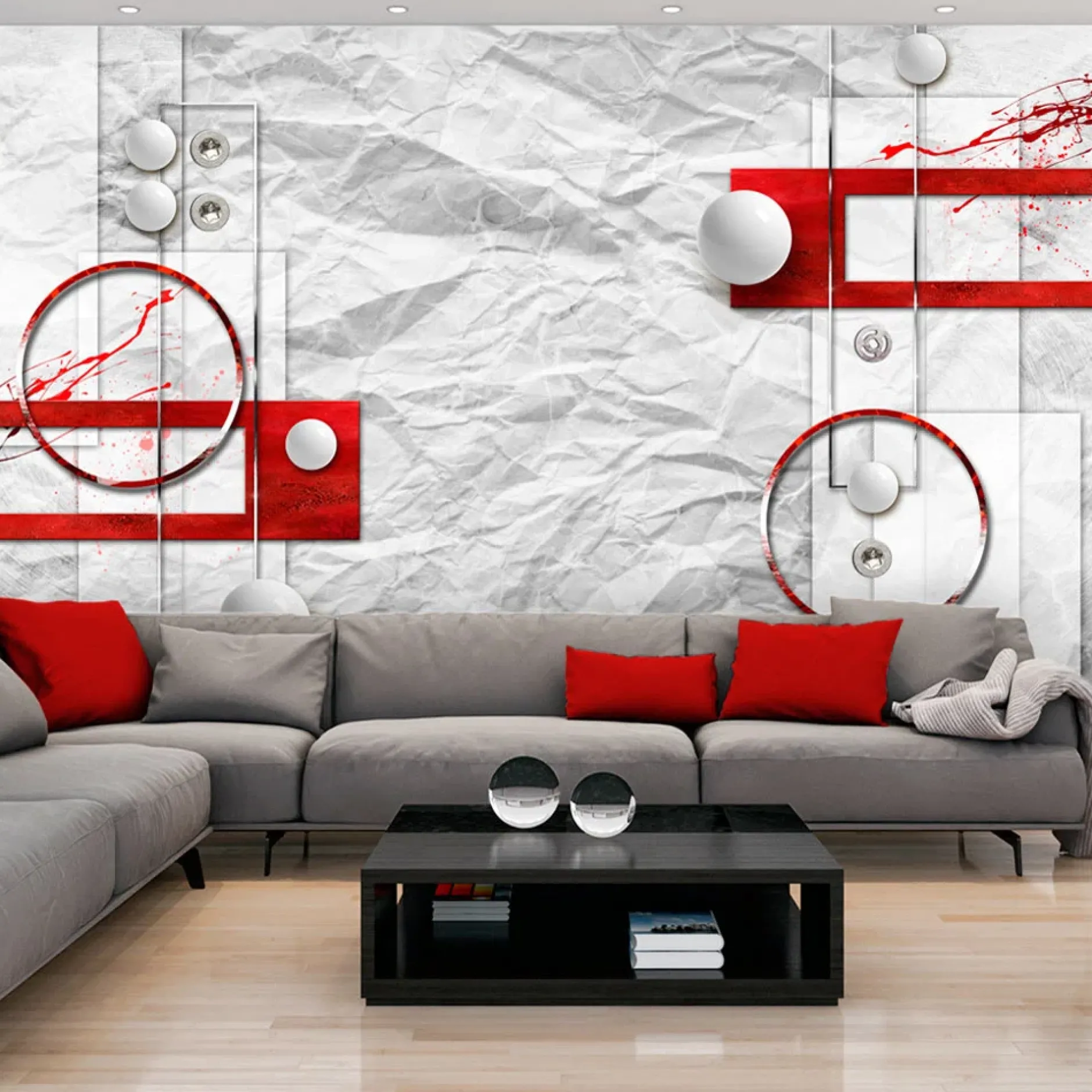 Tapete 'Paper Abstraction'