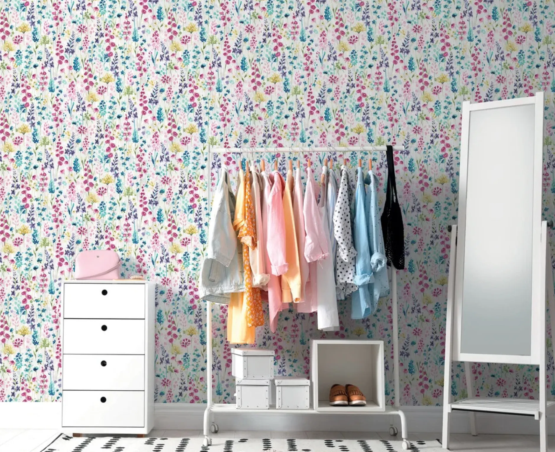 Tapete 'Pastel Garden' 53x1005cm
