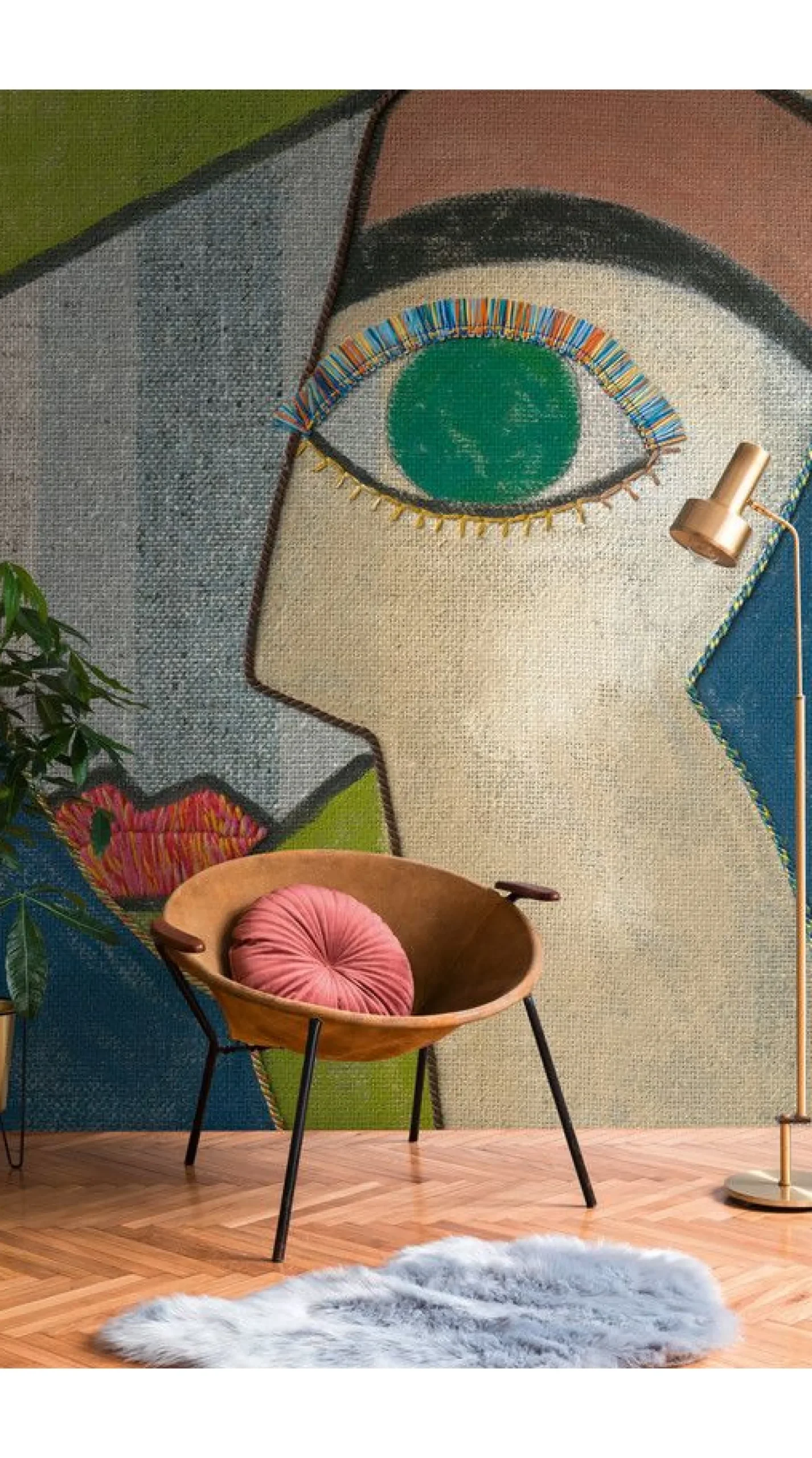 Tapete 'Pattern Grid' 212x280cm