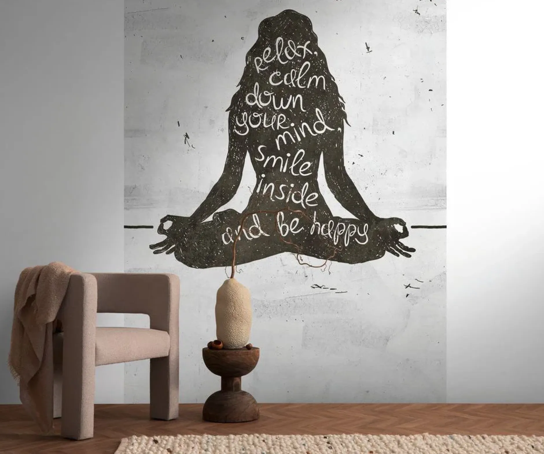 Tapete 'Peaceful Vibes' 159x280cm