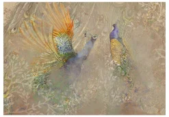 Tapete 'Peacocks Dancing - First Variant'
