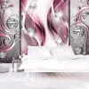 Tapete 'Pink and Diamonds'