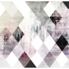 Tapete 'Quadrangular Pattern'
