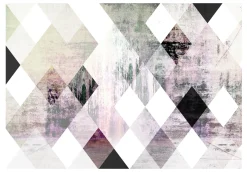 Tapete 'Quadrangular Pattern'