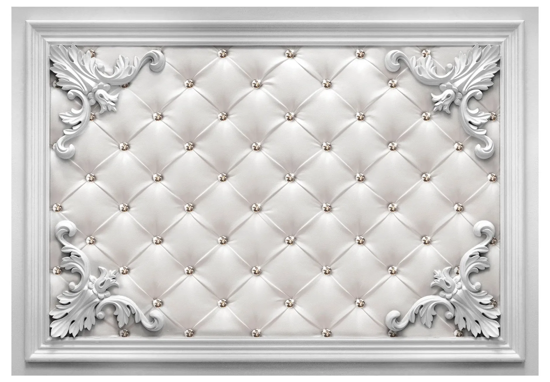 Tapete 'Quilted Leather'