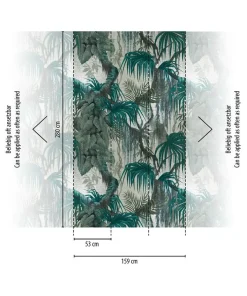 Tapete 'Rainforest Vibe' 159x280cm