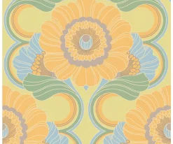 Tapete 'Retro Bloom' 53x850cm