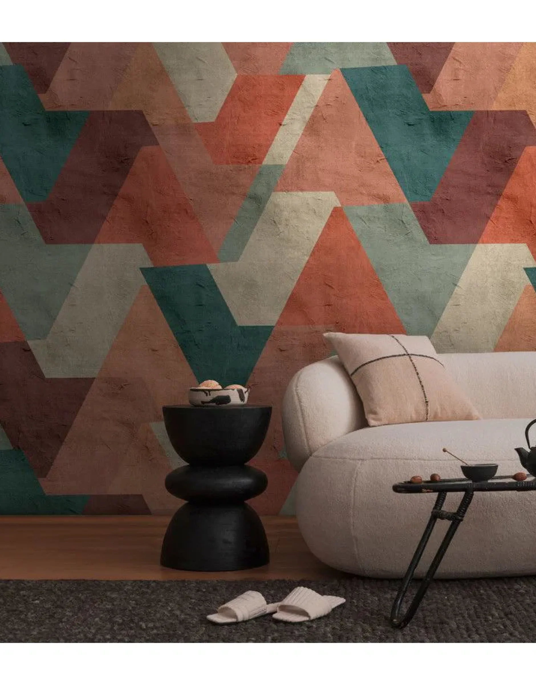 Tapete 'Retro Geometric' 159x280cm