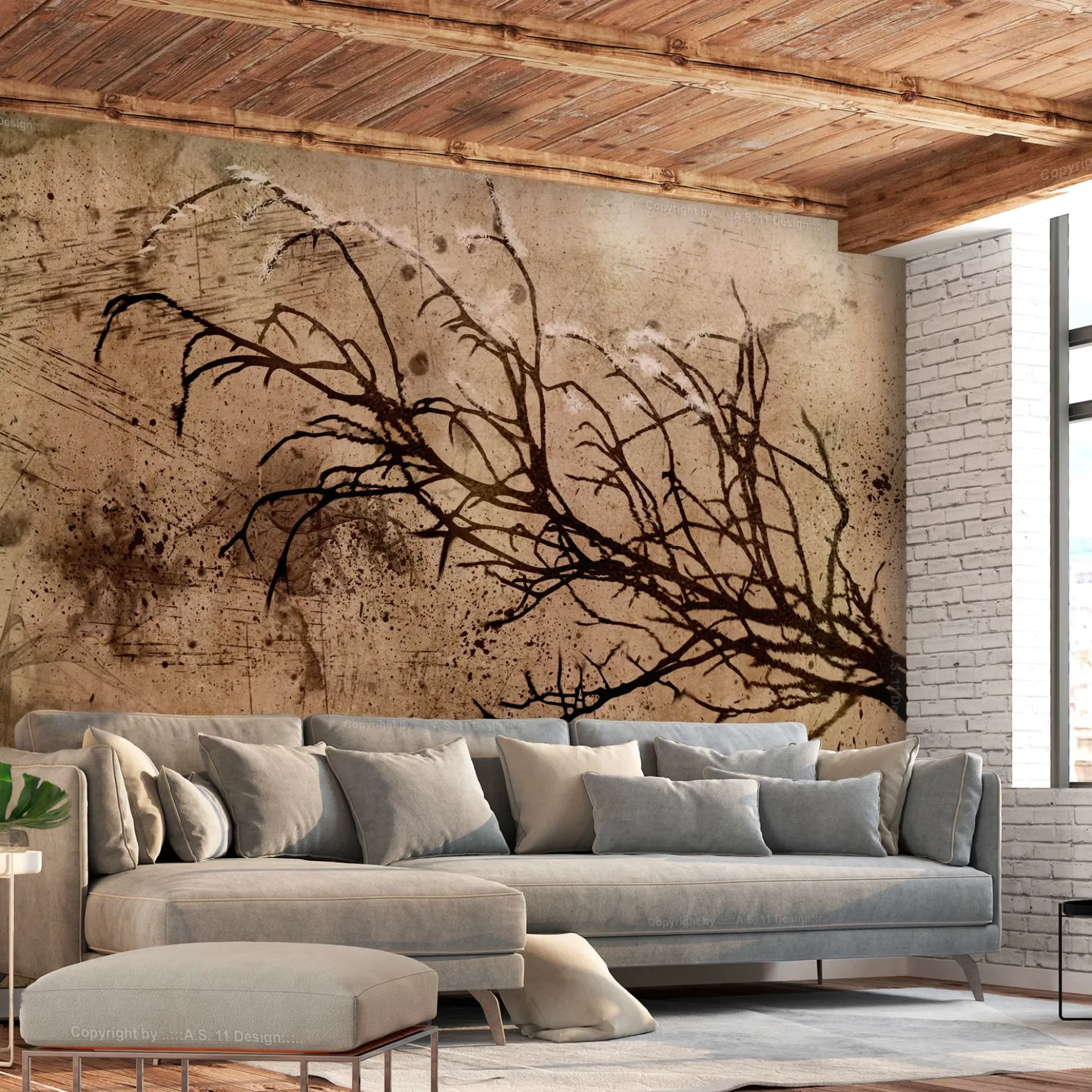 Tapete 'Rickety Cherry Tree'