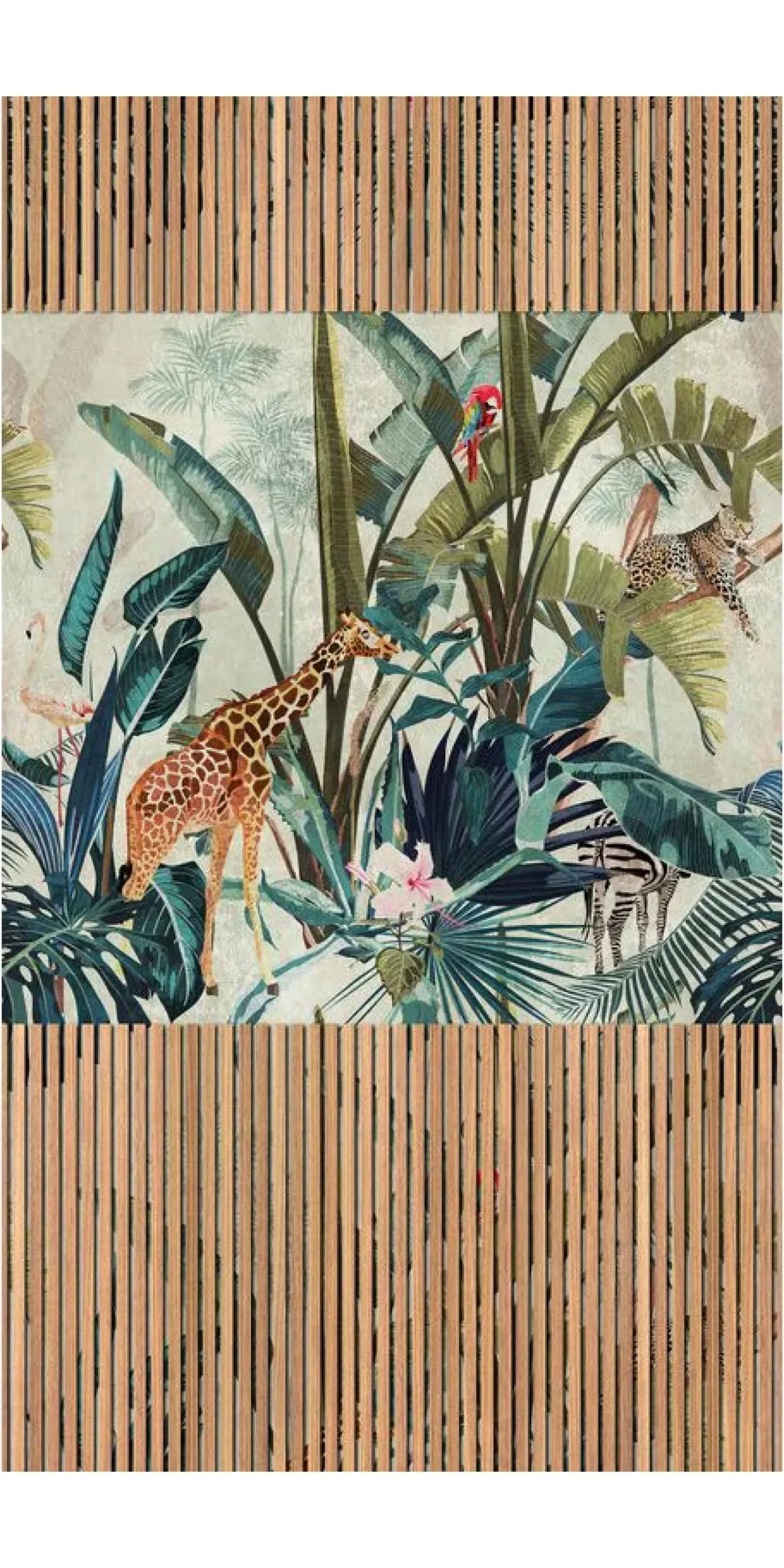 Tapete 'Safari Scene' 159x280cm