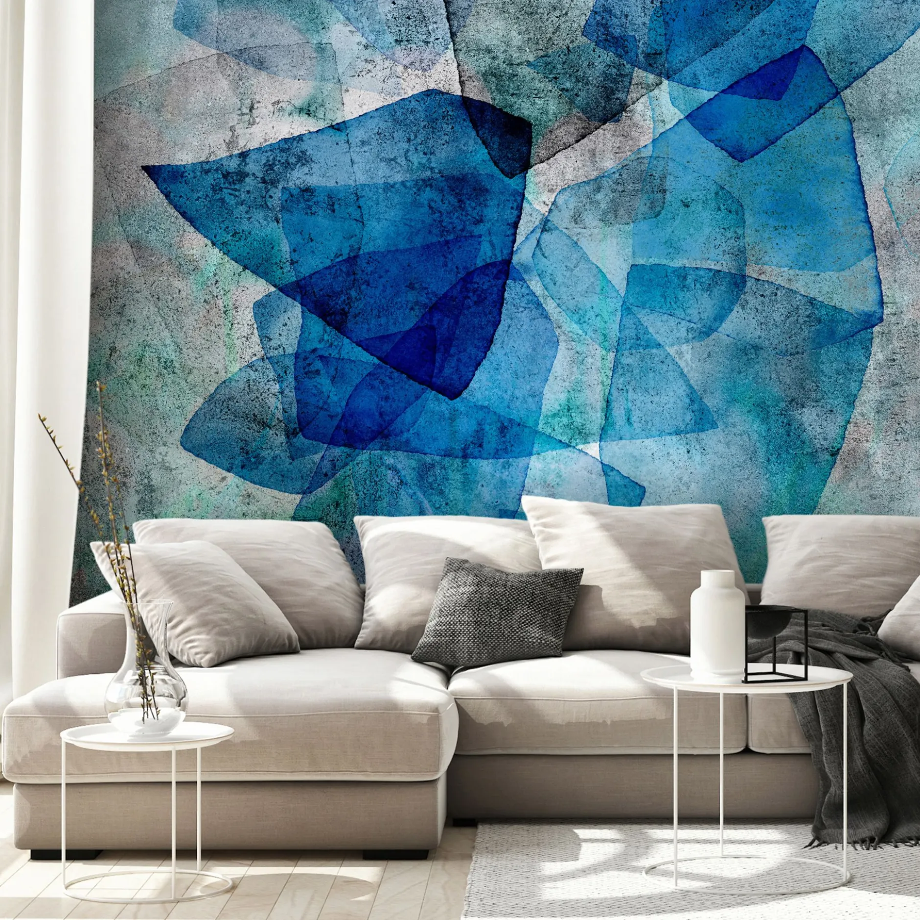 Tapete 'Sapphire Mosaic'