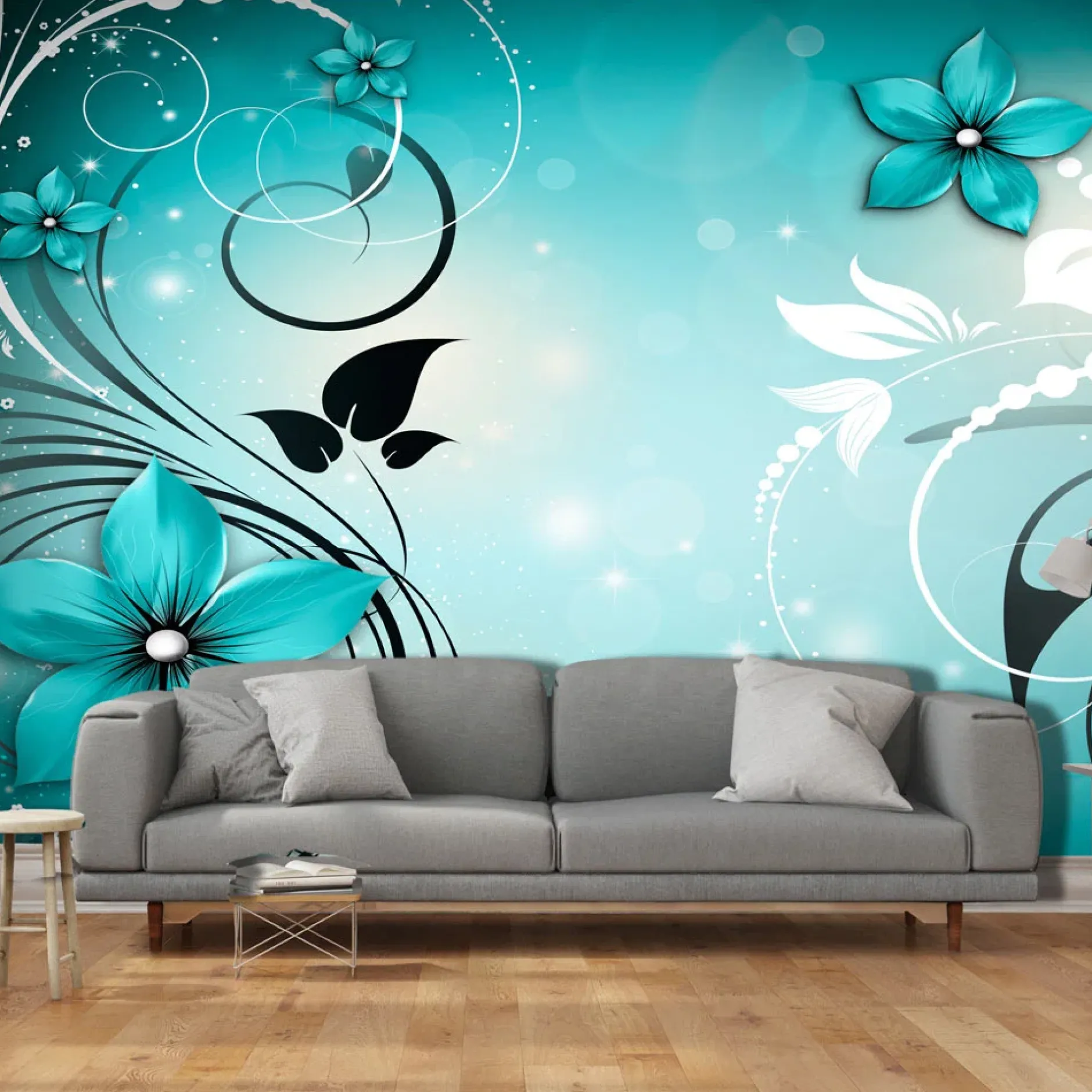 Tapete 'Sapphire Winter'
