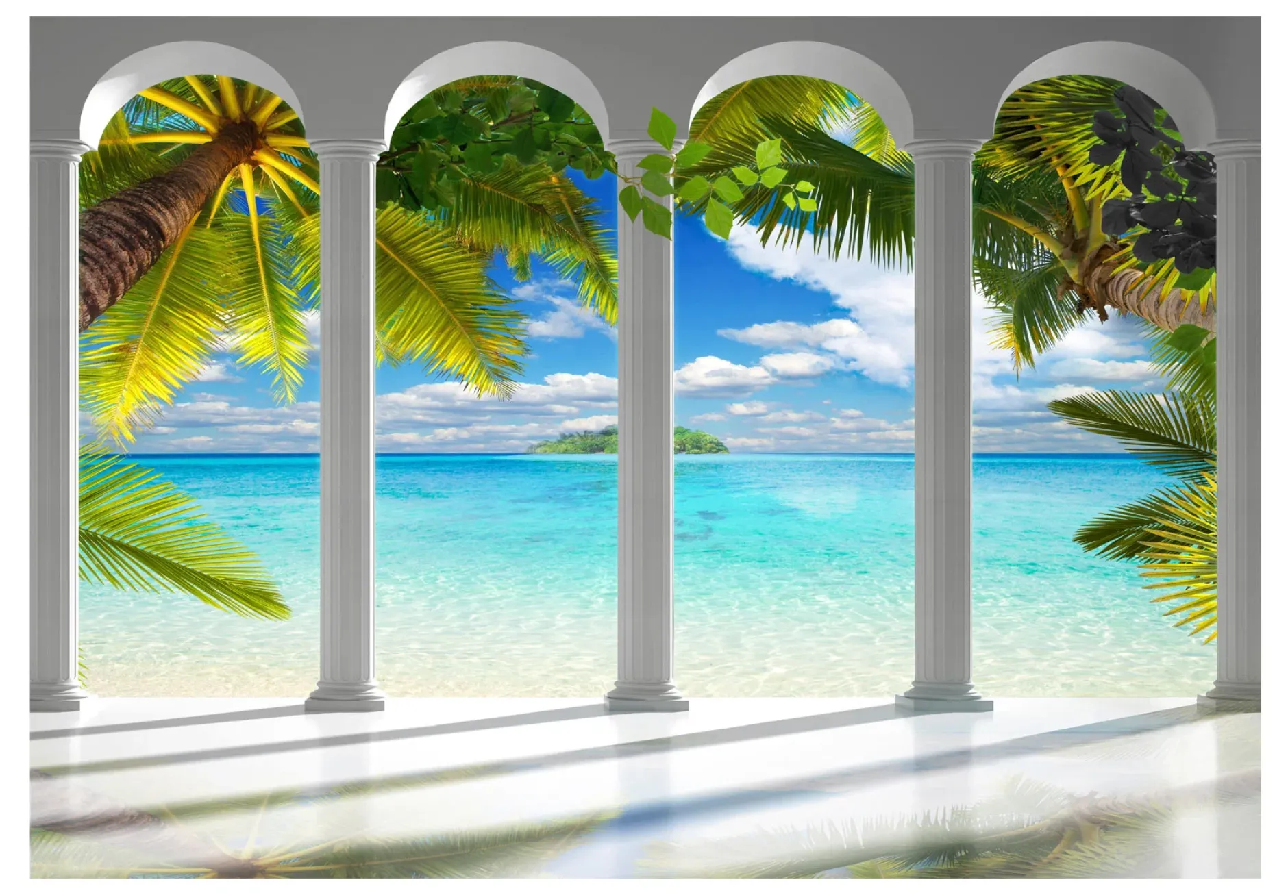 Tapete 'Sea behind Columns'