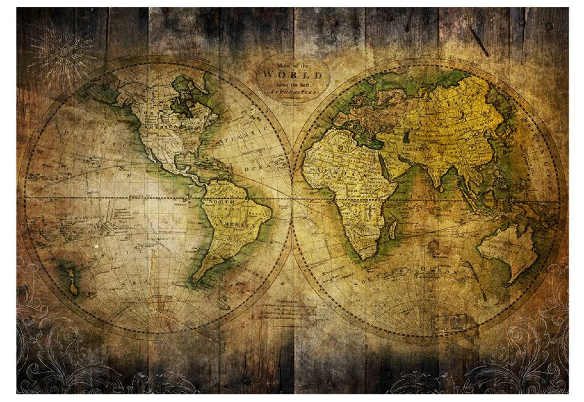 Tapete 'Searching for Old World'