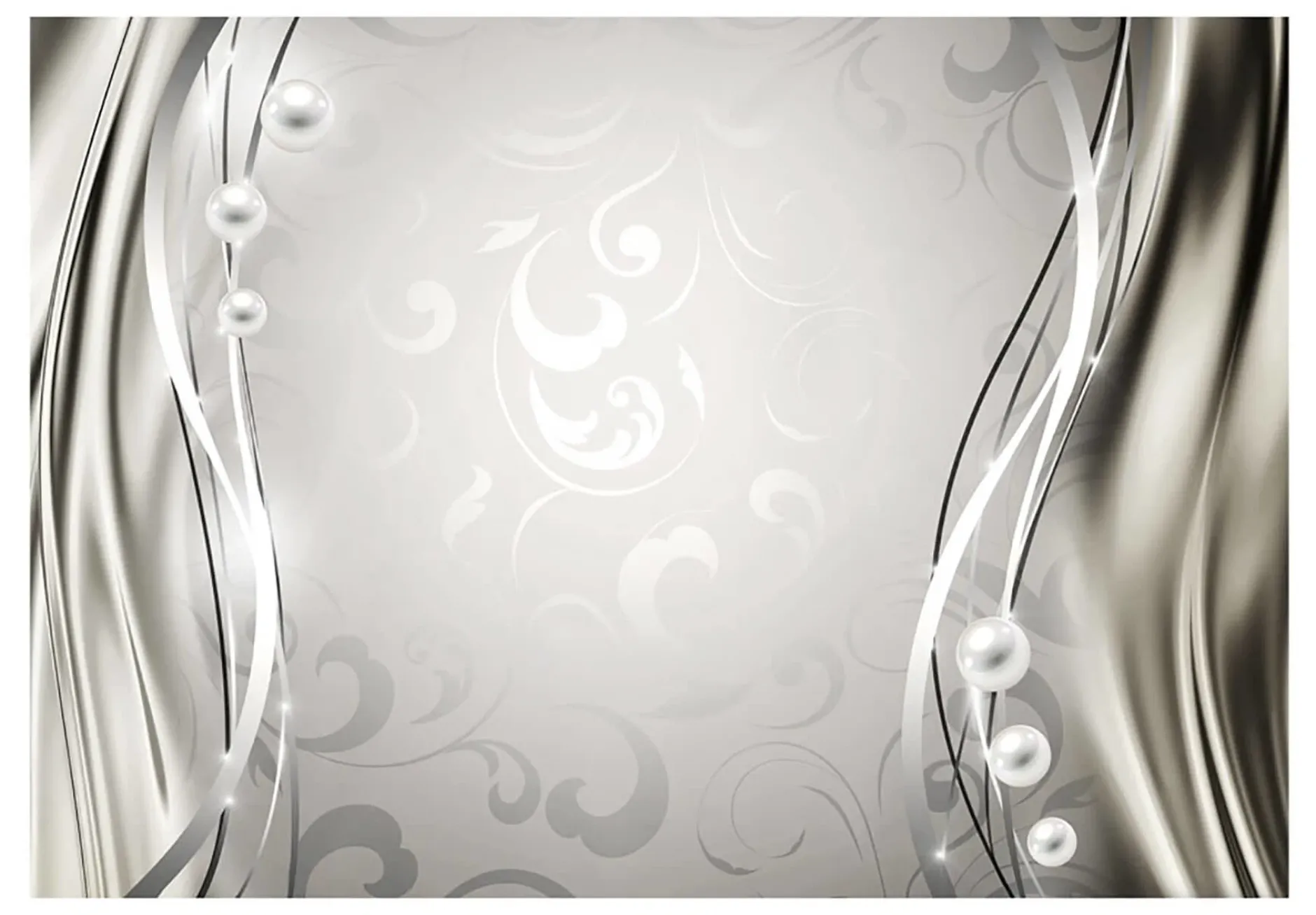 Tapete 'Silver Curtain'