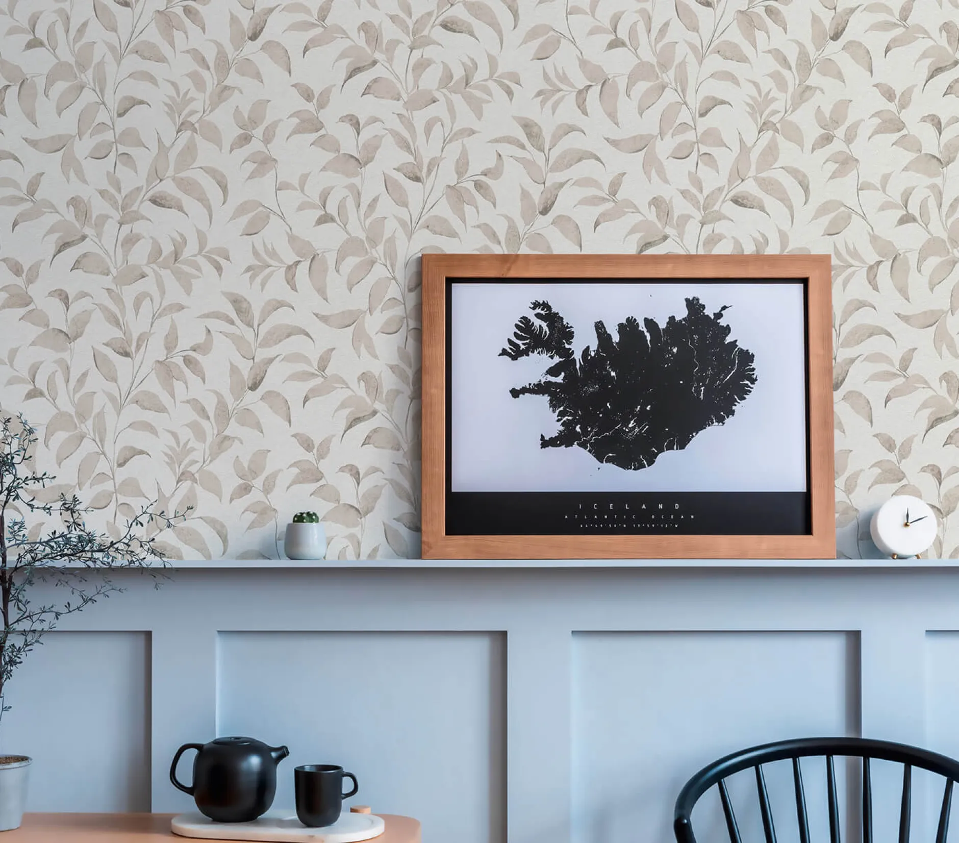 Tapete 'Sleepy Leaves' 53x1005cm
