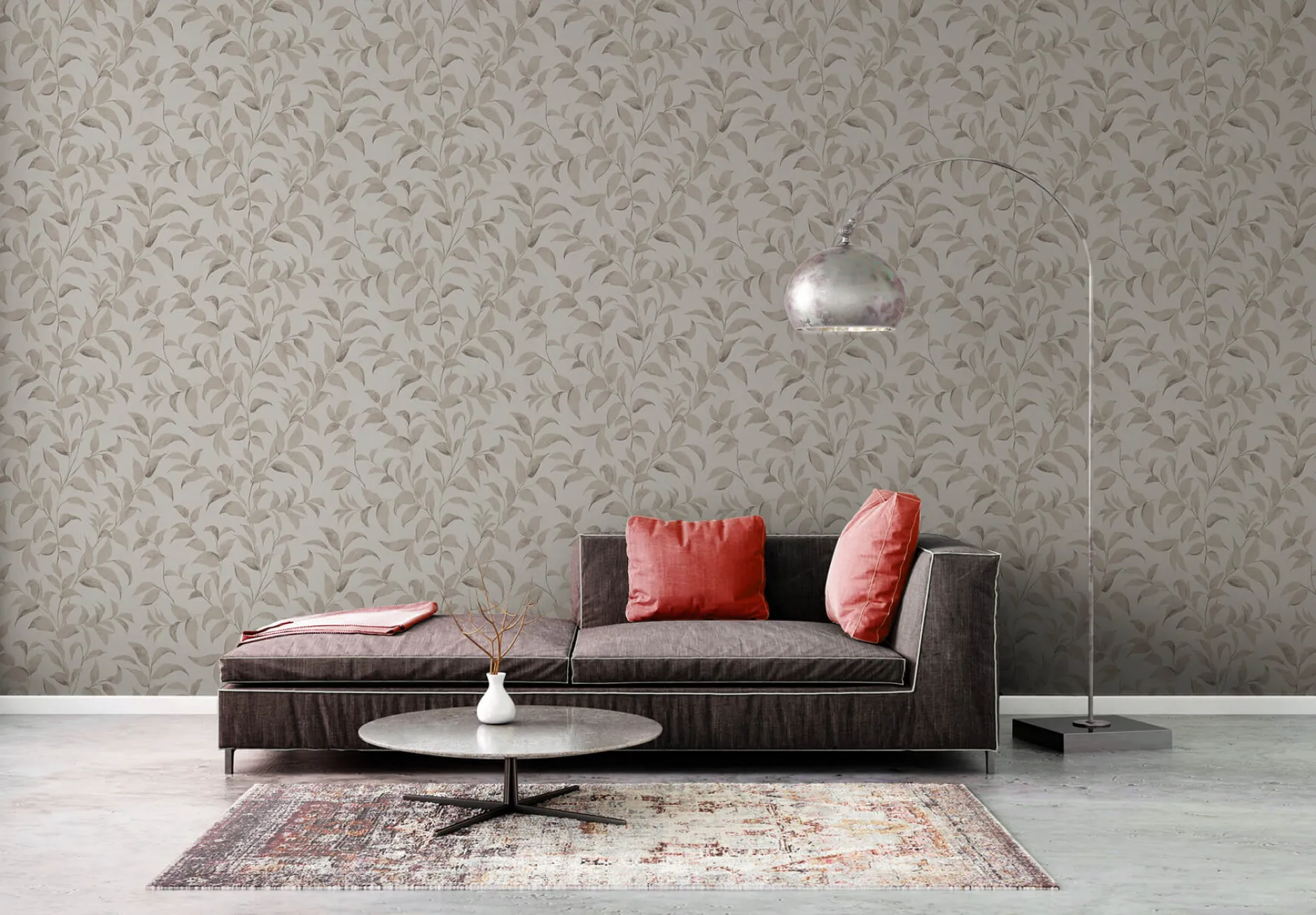 Tapete 'Sleepy Leaves' 53x1005cm