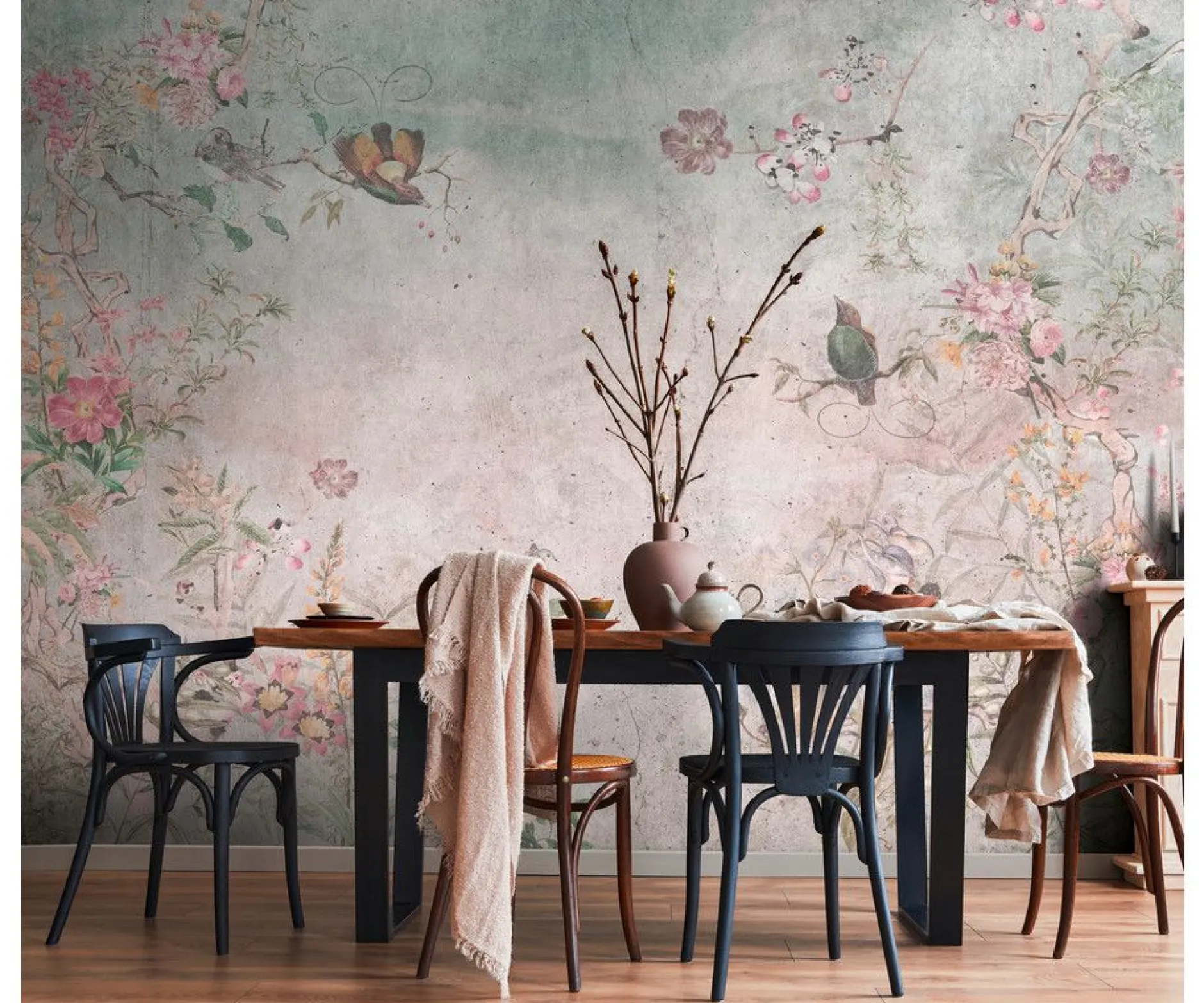 Tapete 'Spring Haze' 371x280cm