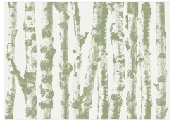 Tapete 'Stately Birches - Third Variant'