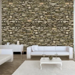 Tapete 'Stone wall'