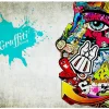 Tapete 'Streetart Lady'