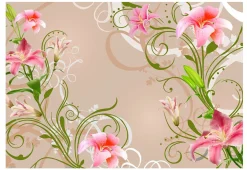 Tapete 'Subtle beauty of the lilies'