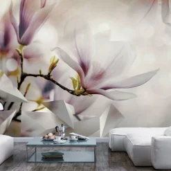 Tapete 'Subtle Magnolias - First Variant'