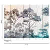 Tapete 'Tree Symphony' 371x280cm