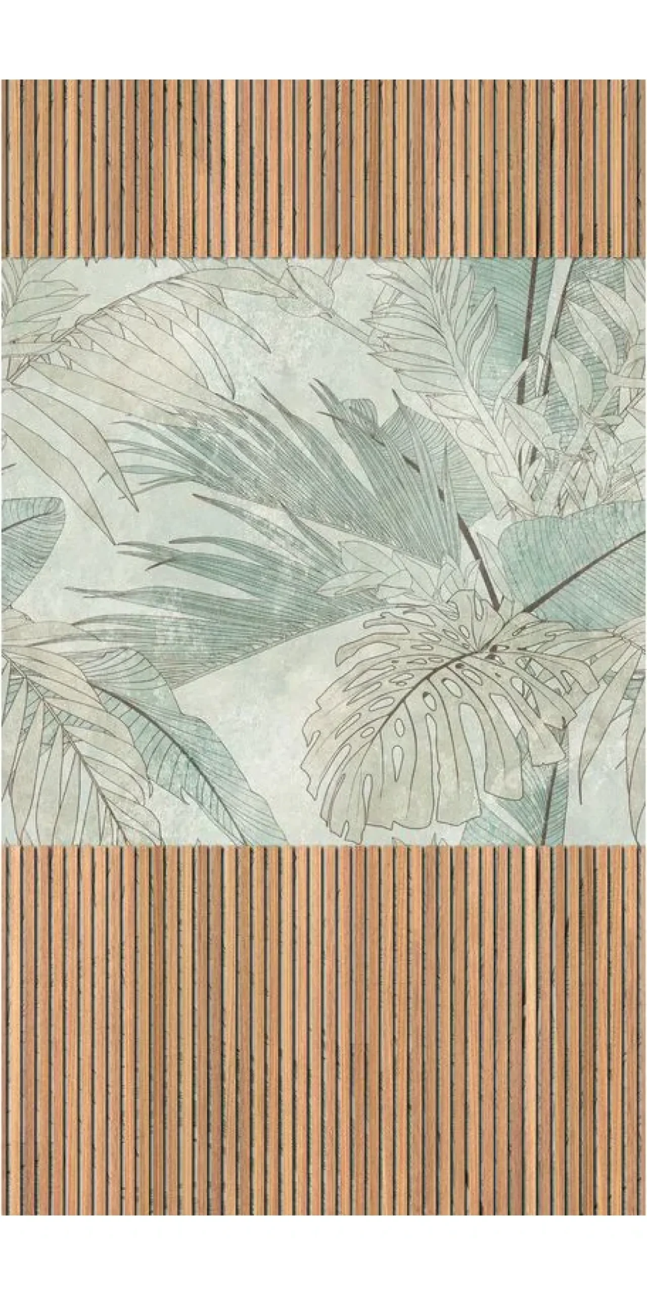 Tapete 'Tropical Oasis' 159x280cm
