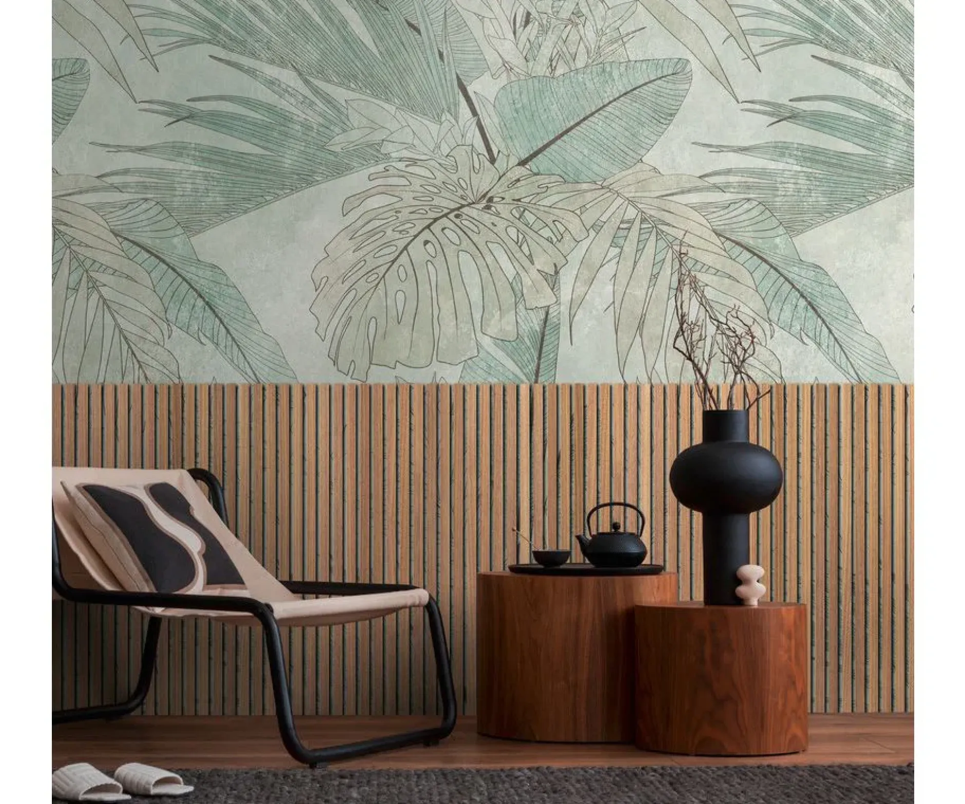 Tapete 'Tropical Oasis' 159x280cm