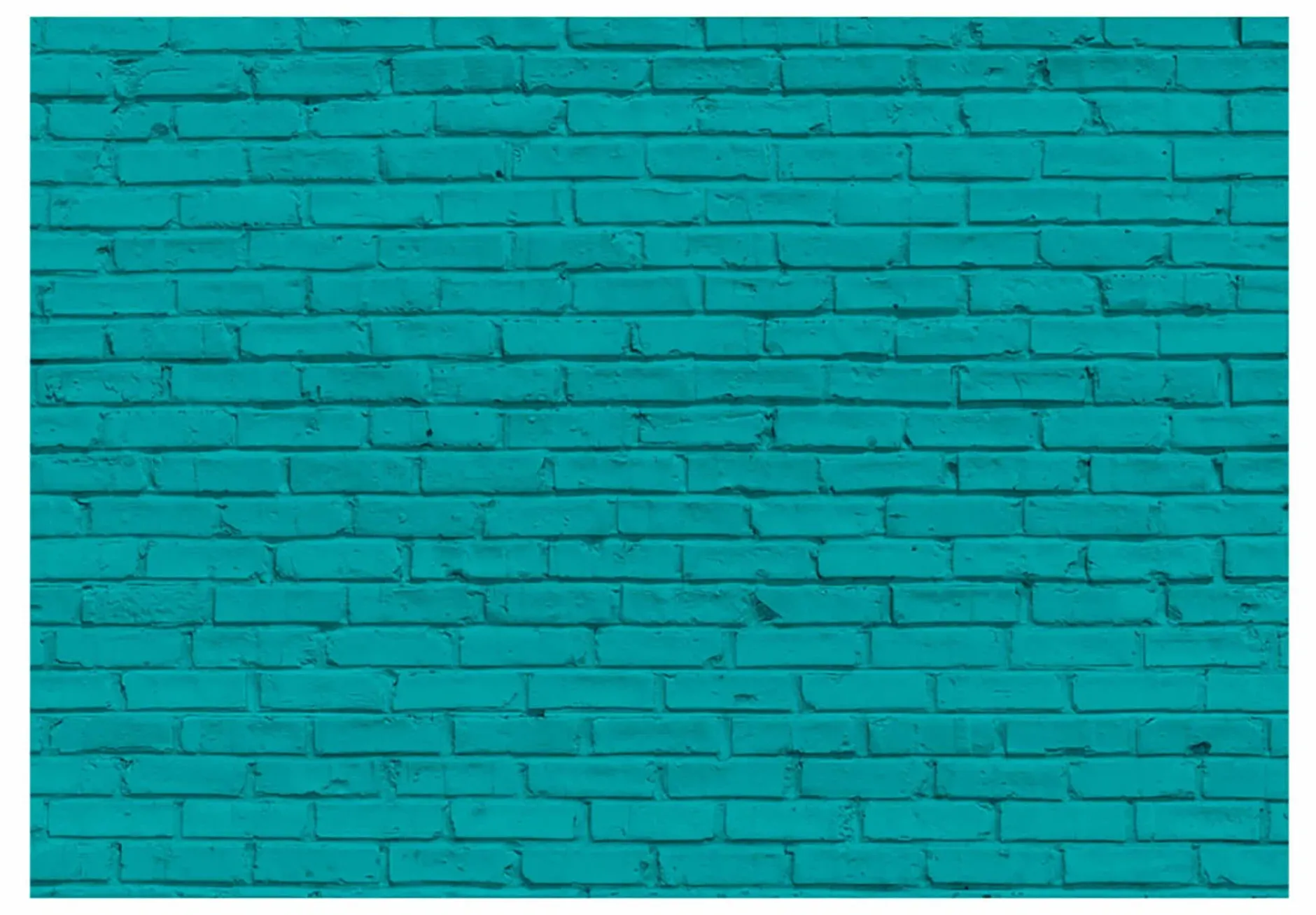 Tapete 'Turquoise Facade'