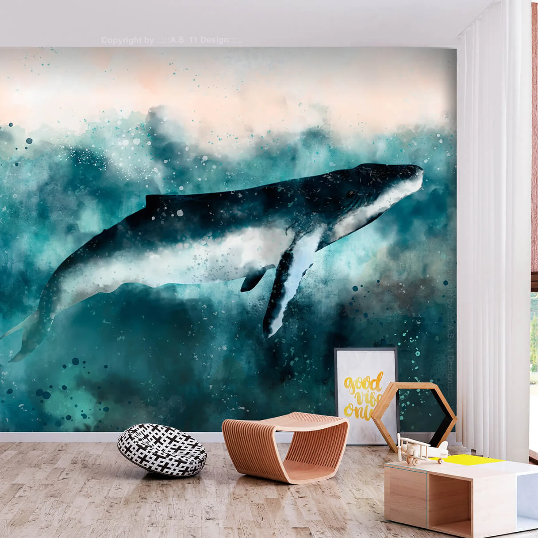 Tapete 'Underwater Life'