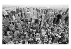 Tapete 'USA, New York: schwarz - weiß'