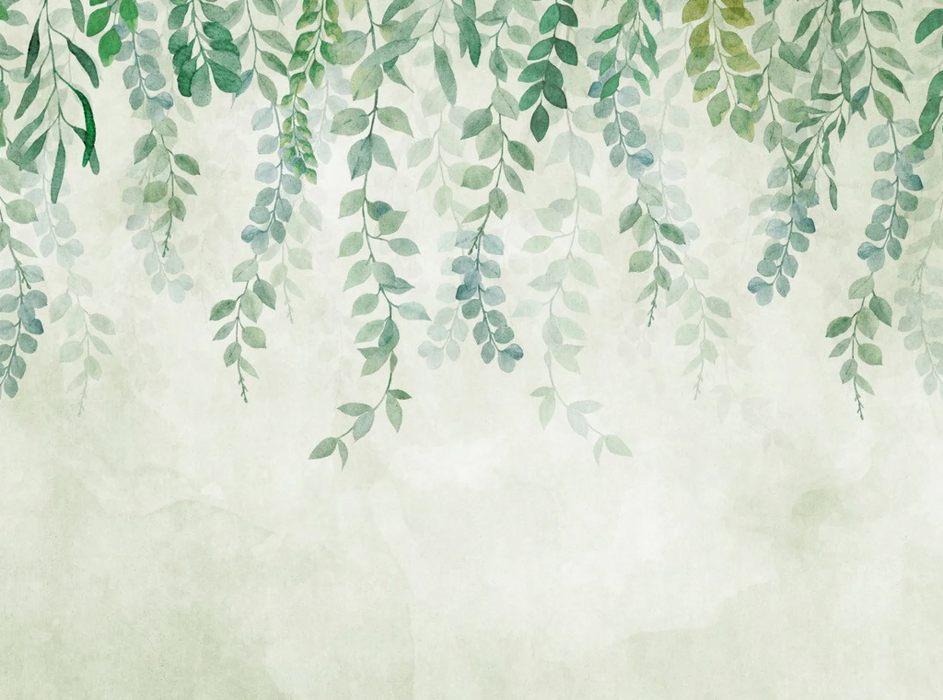 Tapete 'Verdant Drapes' 371x280cm