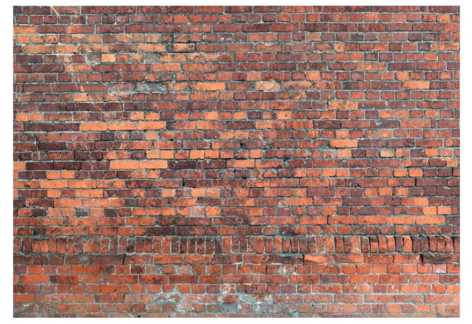 Tapete 'Vintage Wall (Red Brick)'