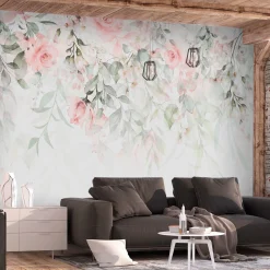 Tapete 'Waterfall of Roses - First Variant'