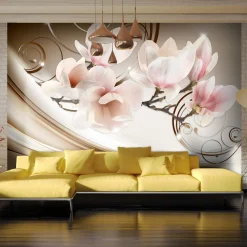 Tapete 'Waves of Magnolia'