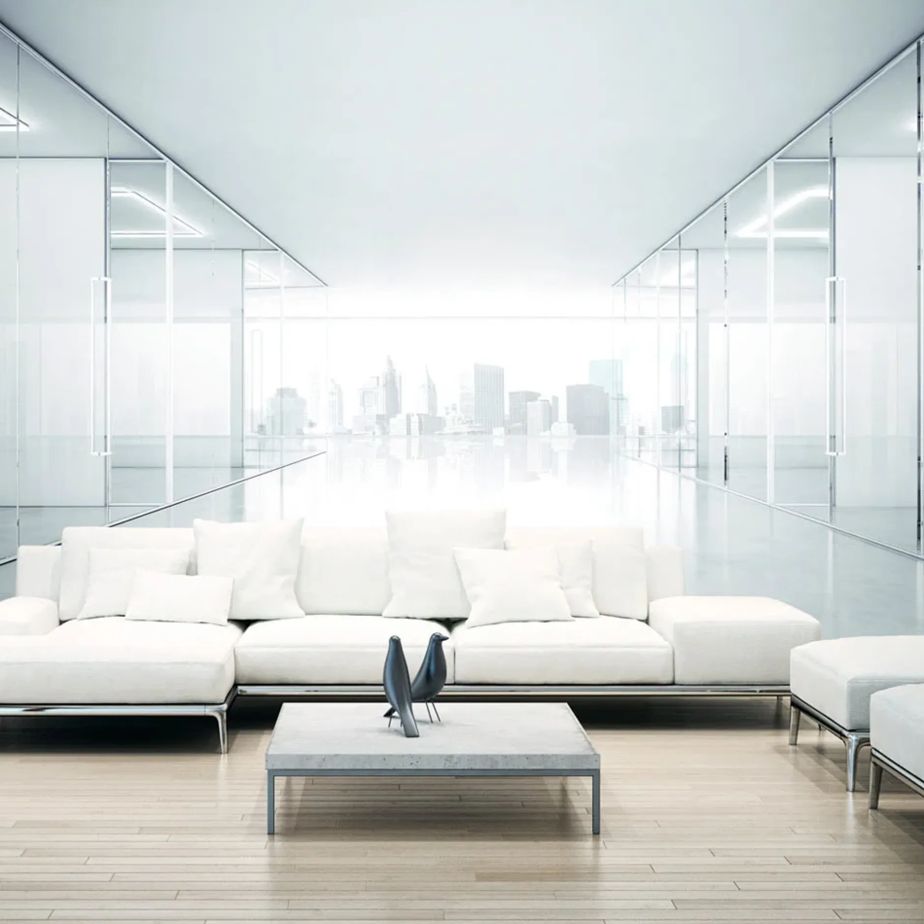 Tapete 'White City'