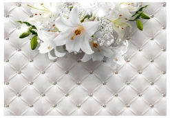 Tapete 'White Lily Enchantment'